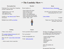 Tablet Screenshot of lunduke.com